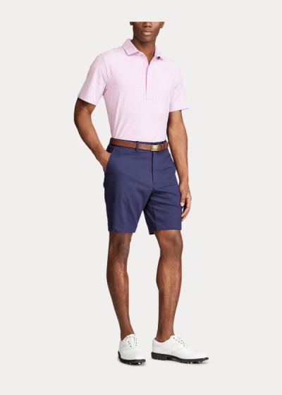 Ralph Lauren Classic Fit Stretch Lisle Polo Herre Danmark (NFQBT7194)